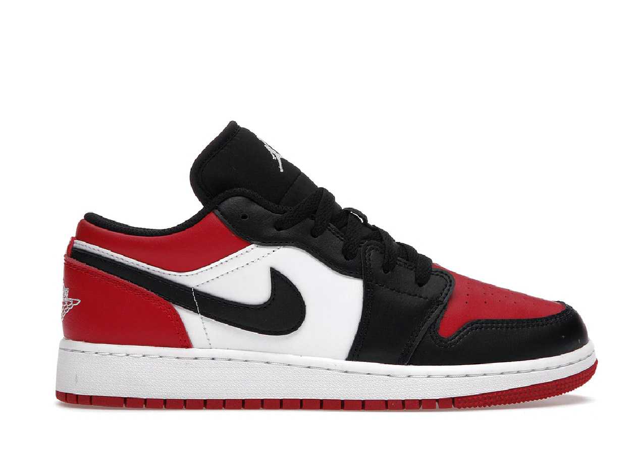 Nike Air Jordan 1 Low Bred Toe (GS)