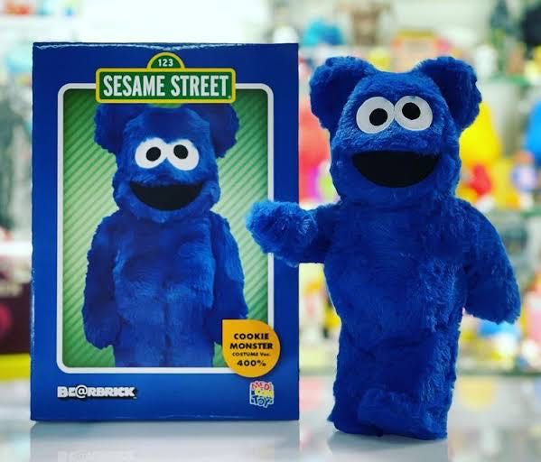 Bearbrick Cookie Monster 400%