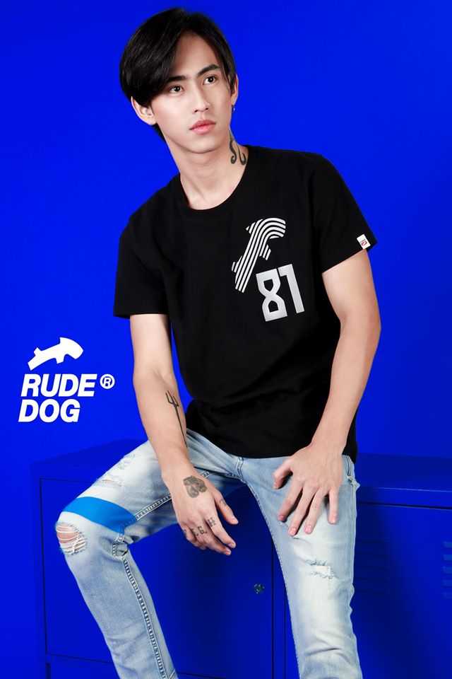 Sale  ล้างสต็อก  Rudedog เสื้อยืด  รุ่น AREA 81