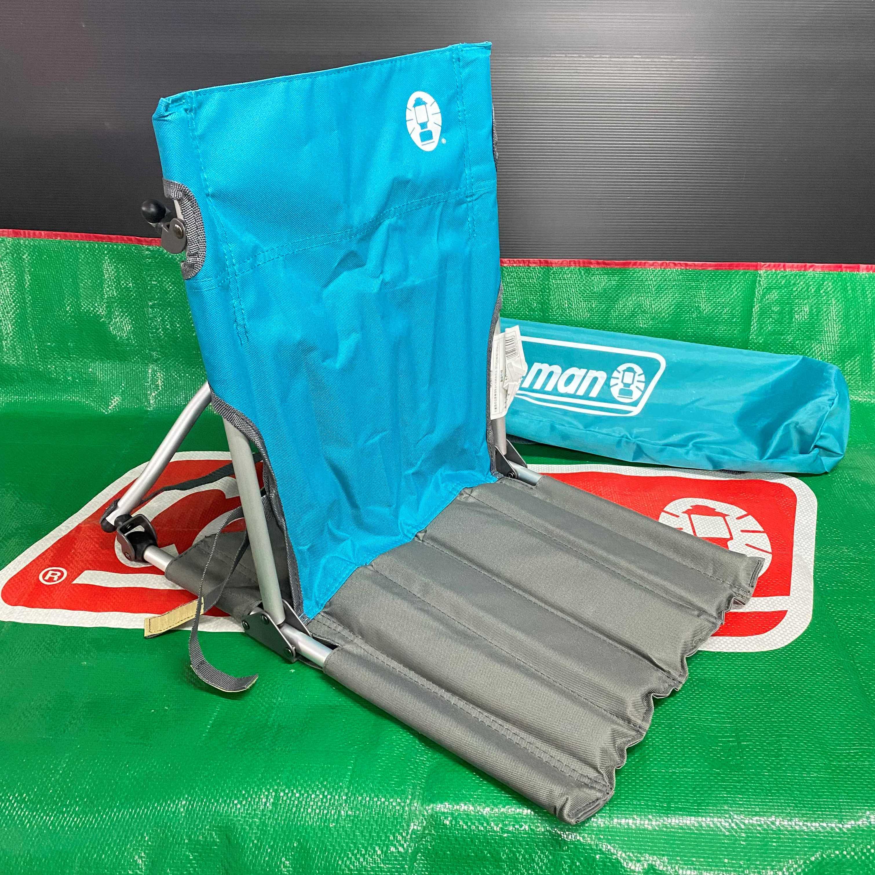 Coleman CAMPACT GROUND CHAIR [SKY] เก้าอี้สนาม เก้าอี้เดินป่า เก้าอี้พกพา