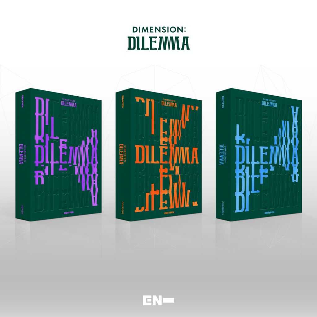 Enhypen - 1st Full Album Dimension : Dilemma + Poster