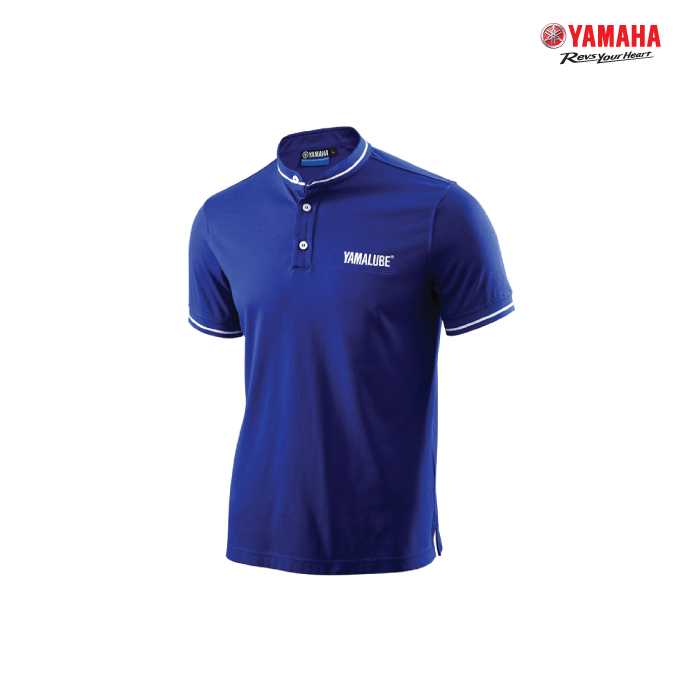 เสื้อโปโล Yamalube (สีน้ำเงิน)