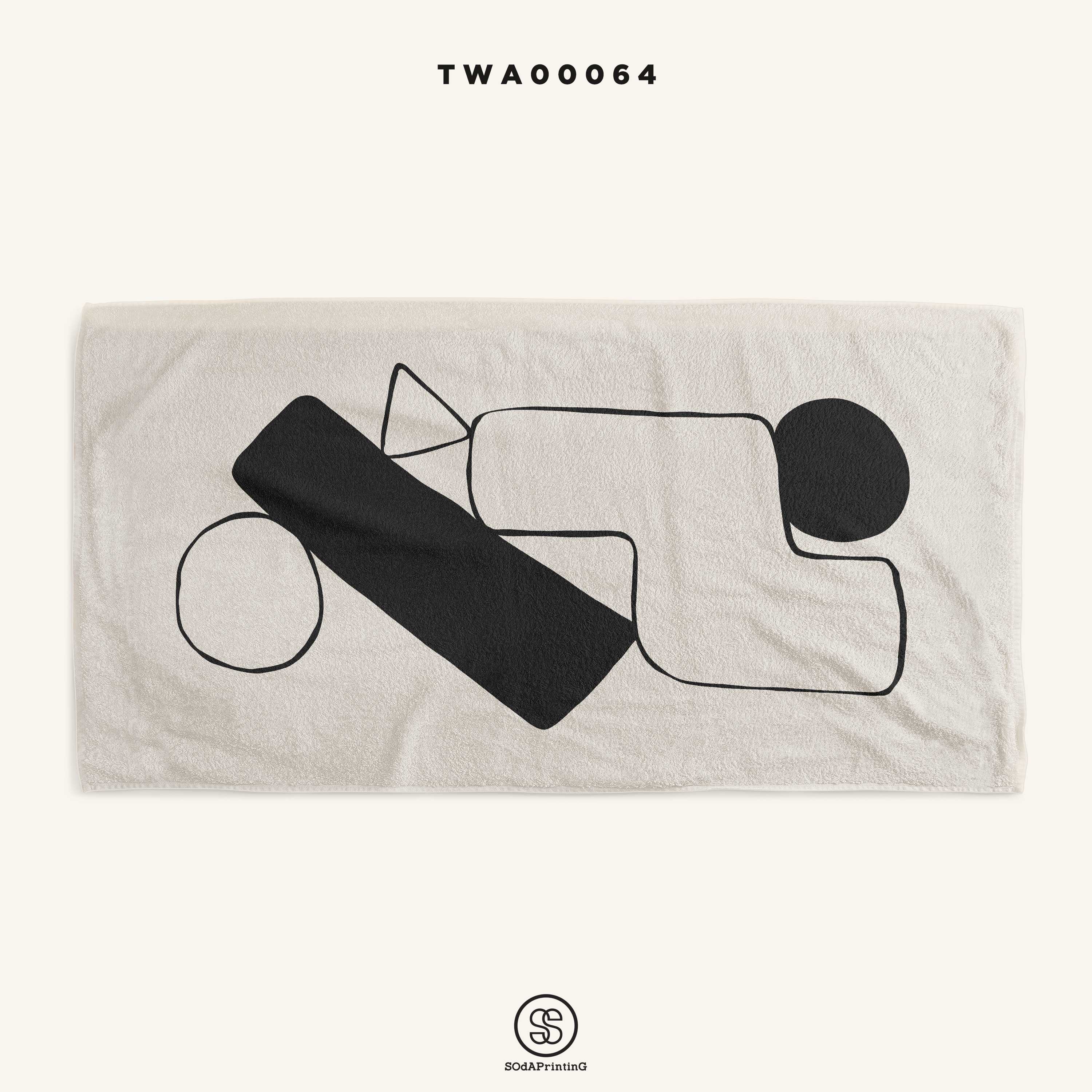ผ้าเช็ดตัว SOdA  รหัส  TWA00064  #SOdAtowel #SOdAhome
