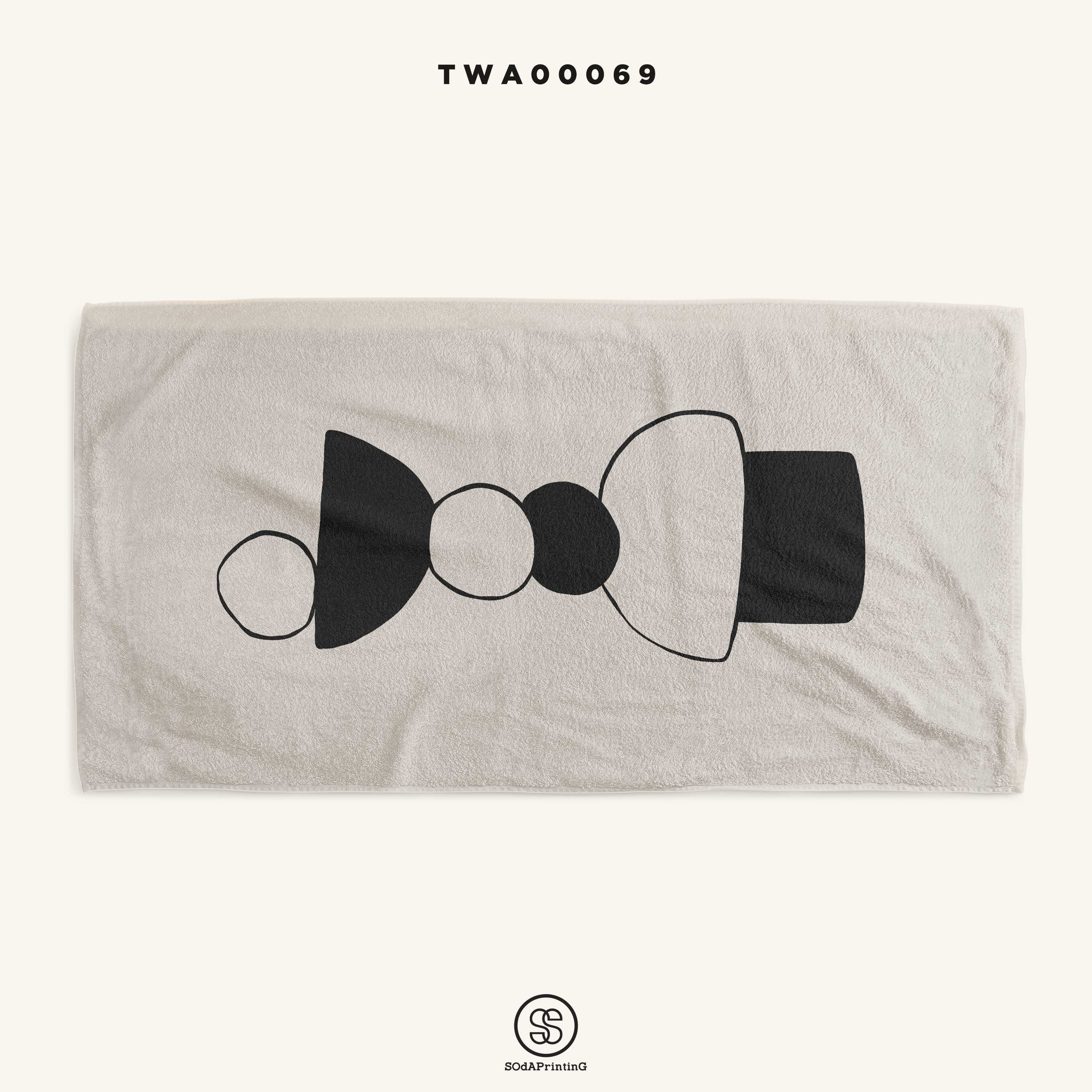 ผ้าเช็ดตัว SOdA  รหัส  TWA00069  #SOdAtowel #SOdAhome