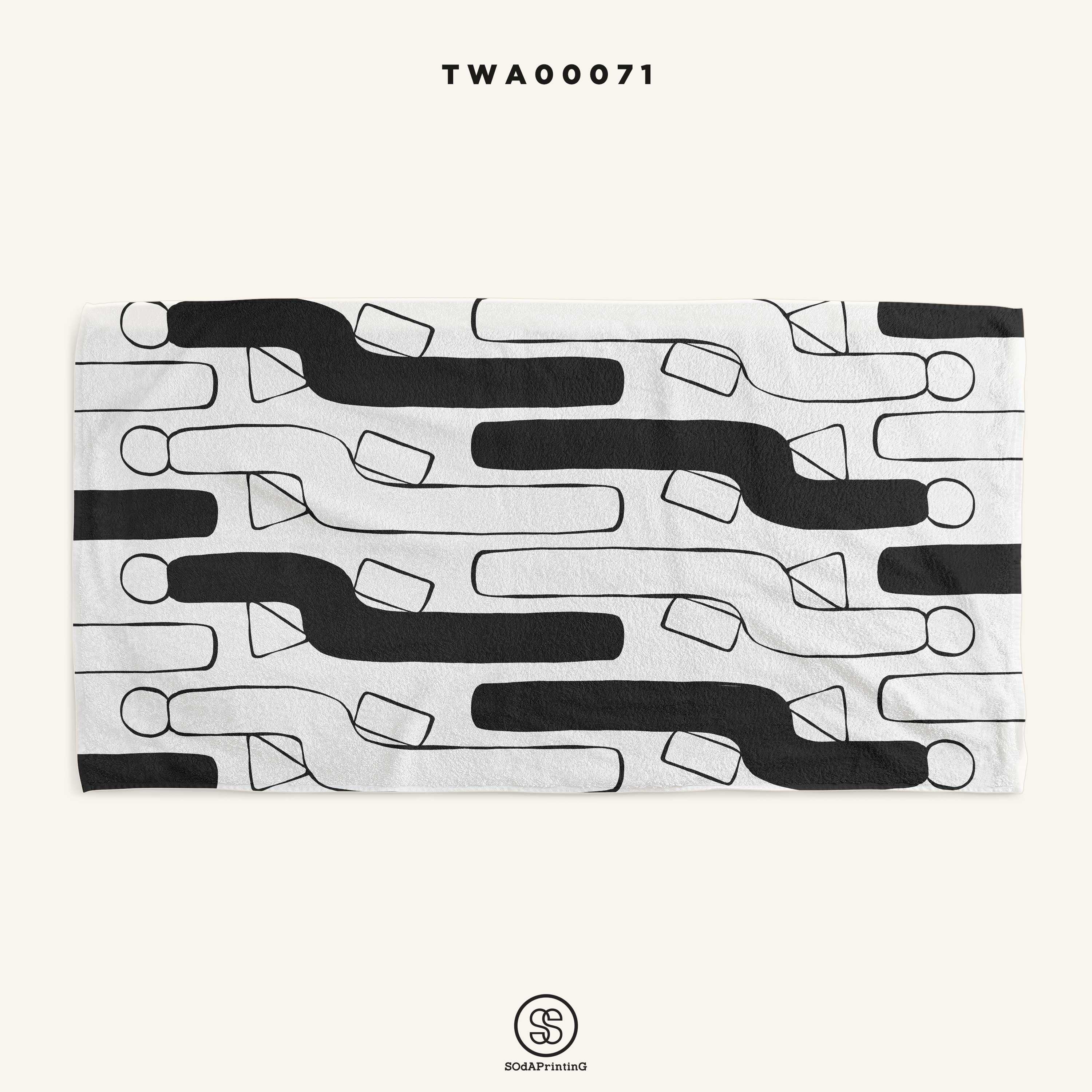 ผ้าเช็ดตัว SOdA  รหัส  TWA00071  #SOdAtowel #SOdAhome