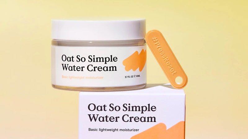 [Preorder] free ems KRAVE BEAUTY OAT SO SIMPLE WATER CREAM 80ml