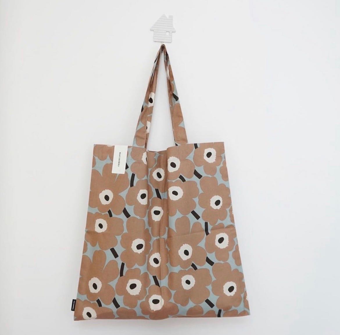 (Rare) Marimekko tote bag in mini brown