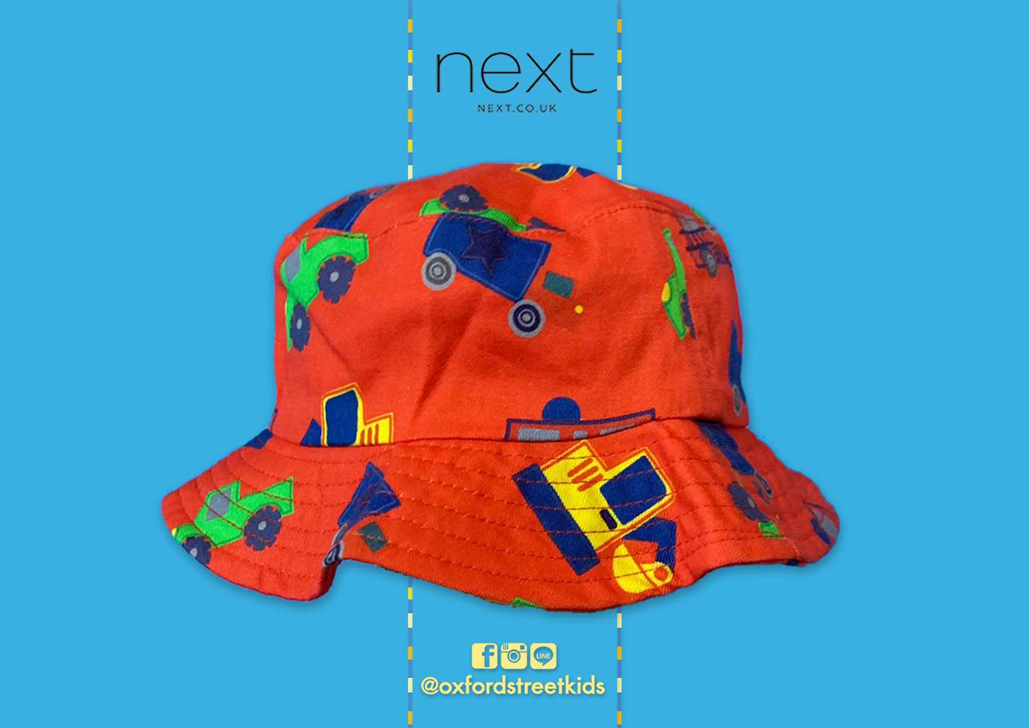 𝐒𝐀𝐋𝐄❗️ [5-6Y] Next Tank Bucket Hat หมวกระบาย