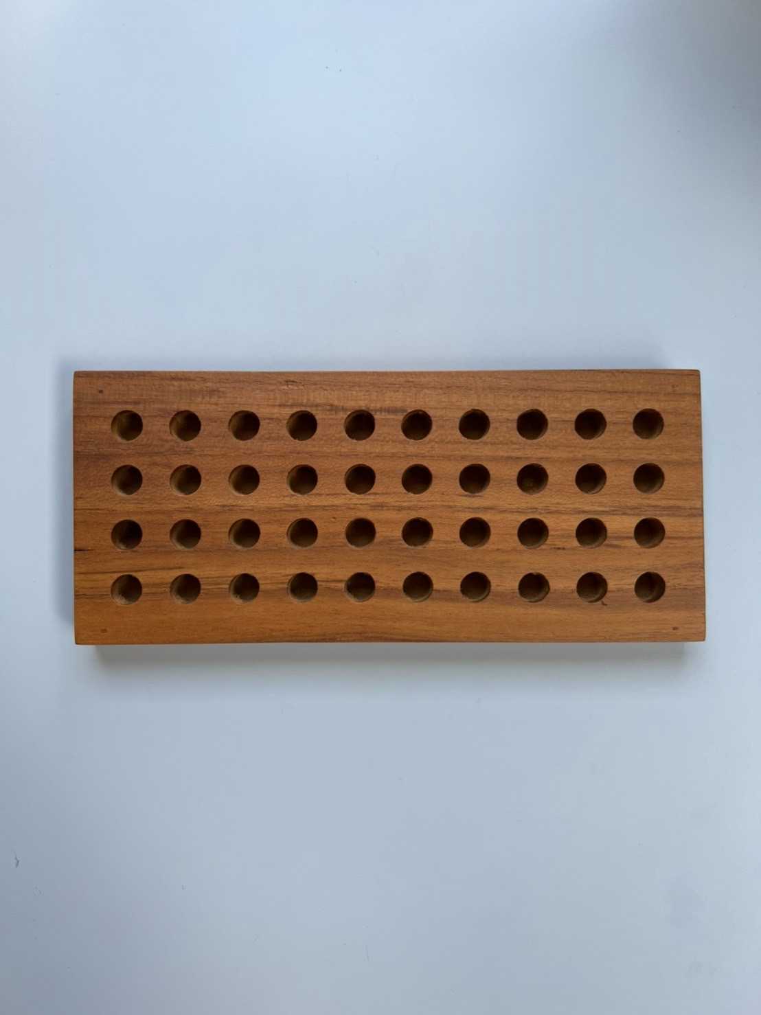 Wooden Birthday Candle Holder