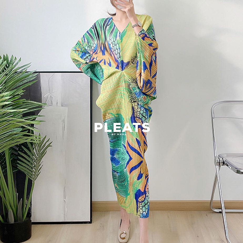 PLEATS DRESS - D029