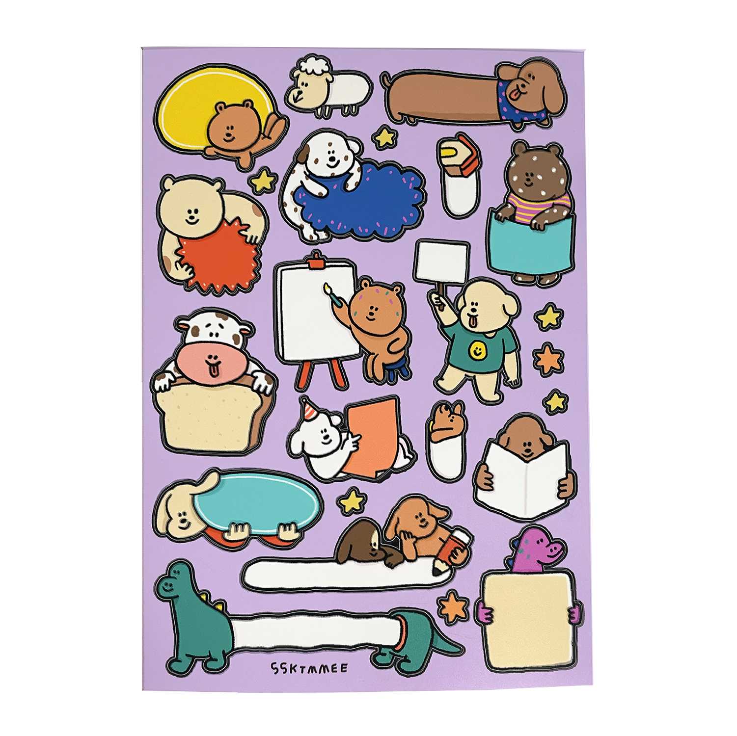 regular sticker - name tag