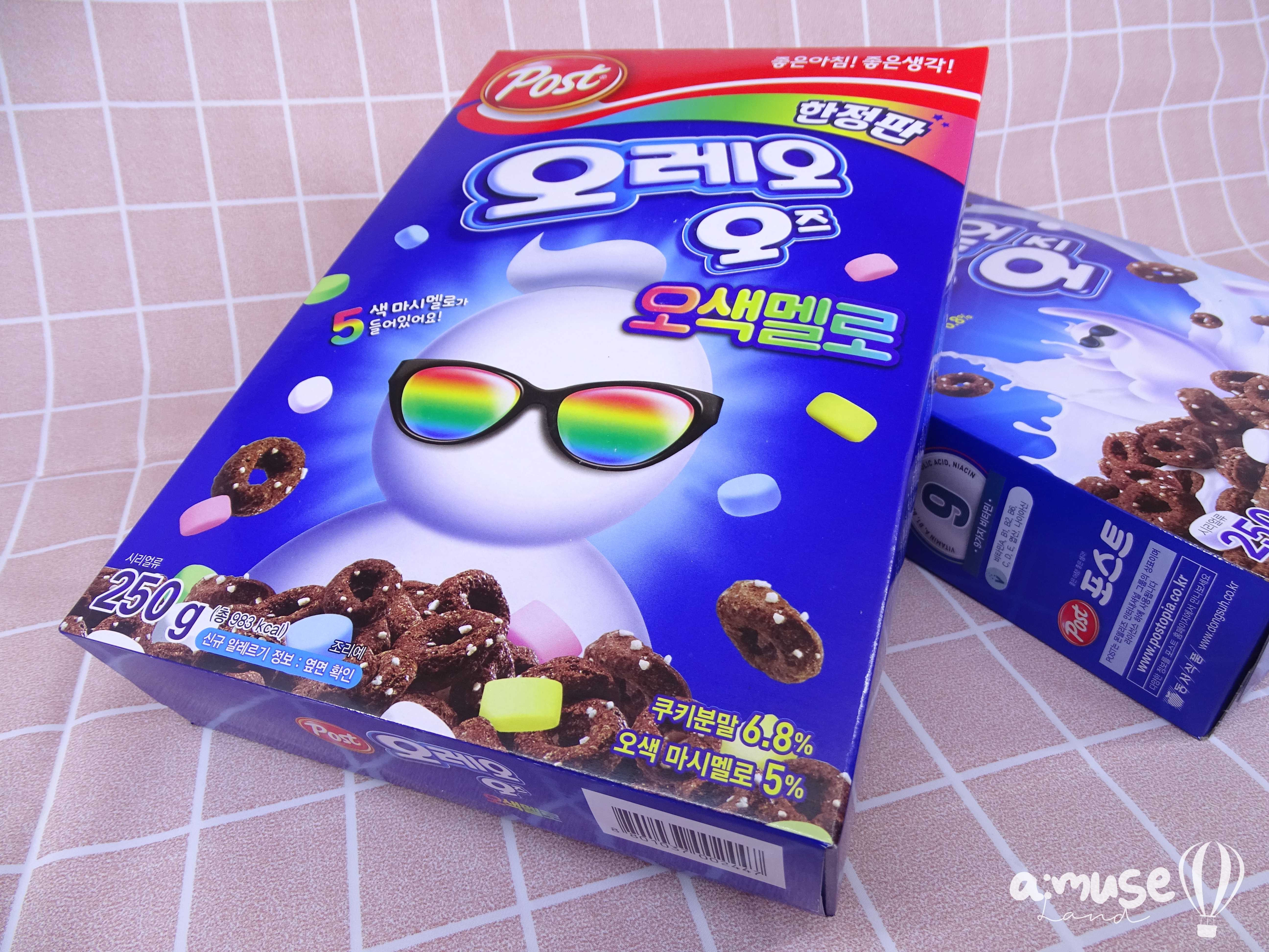 (หมดอายุ 2022/06/21) Limited Edition - Oreo’s cereal Rainbow - ซีเรียลโอริโอ้ (มาชเมลโล่ 5 สี)