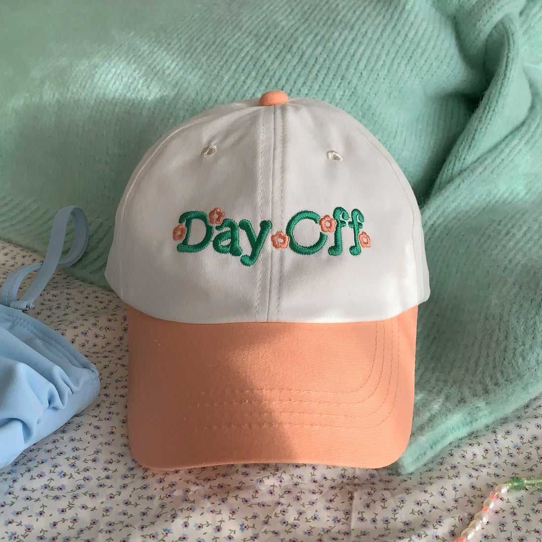 DAY OFF CAP - PEACH