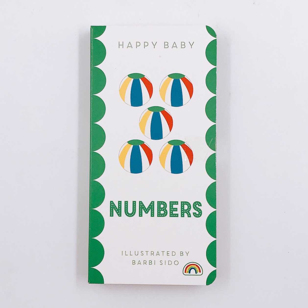 บอร์ดบุ๊ค Happy Baby - Numbers ความรู้พื้นฐาน เกี่ยวเรื่องตัวเลข