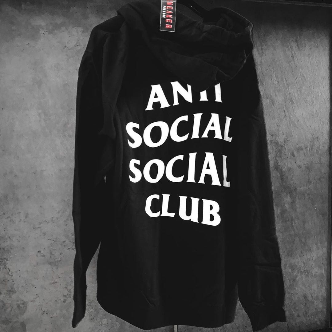Anti Social Social Club “Mind Games” Black Hoodie