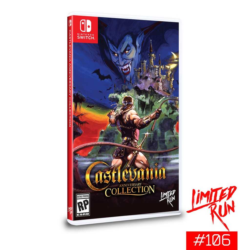 [+..••] NSW CASTLEVANIA ANNIVERSARY COLLECTION LIMITED RUN #106 (US)