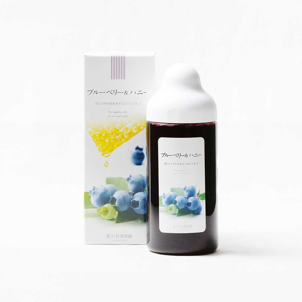 BLUEBERRY &HONEY 1000 กรัม l น้ำผึ้งผสมน้ำบลูเบอร์รี่ จาก Sugi bee Garden น้ำผึ้งแท้จากประเทศญี่ปุ่น