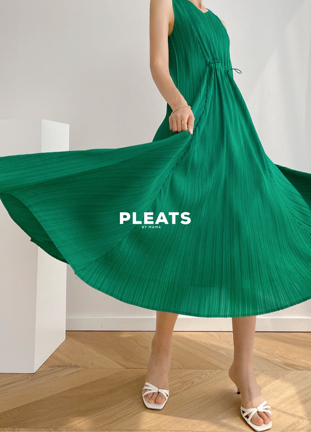 PLEATS DRESS - D026