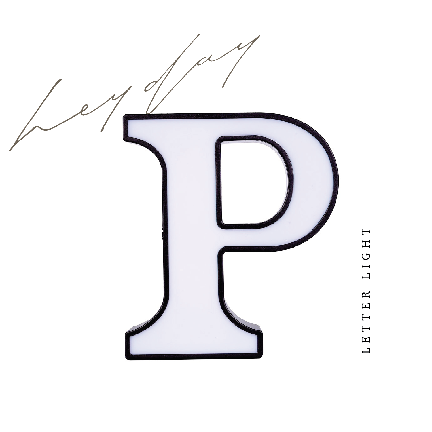 โคมไฟตัวอักษร LETTER Lights