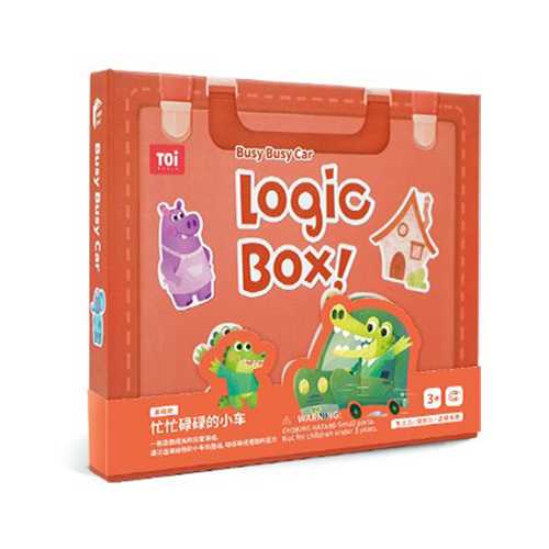 Logic Box : Busy Busy Car เกมกระดานแม่เหล็ก #3ขวบ