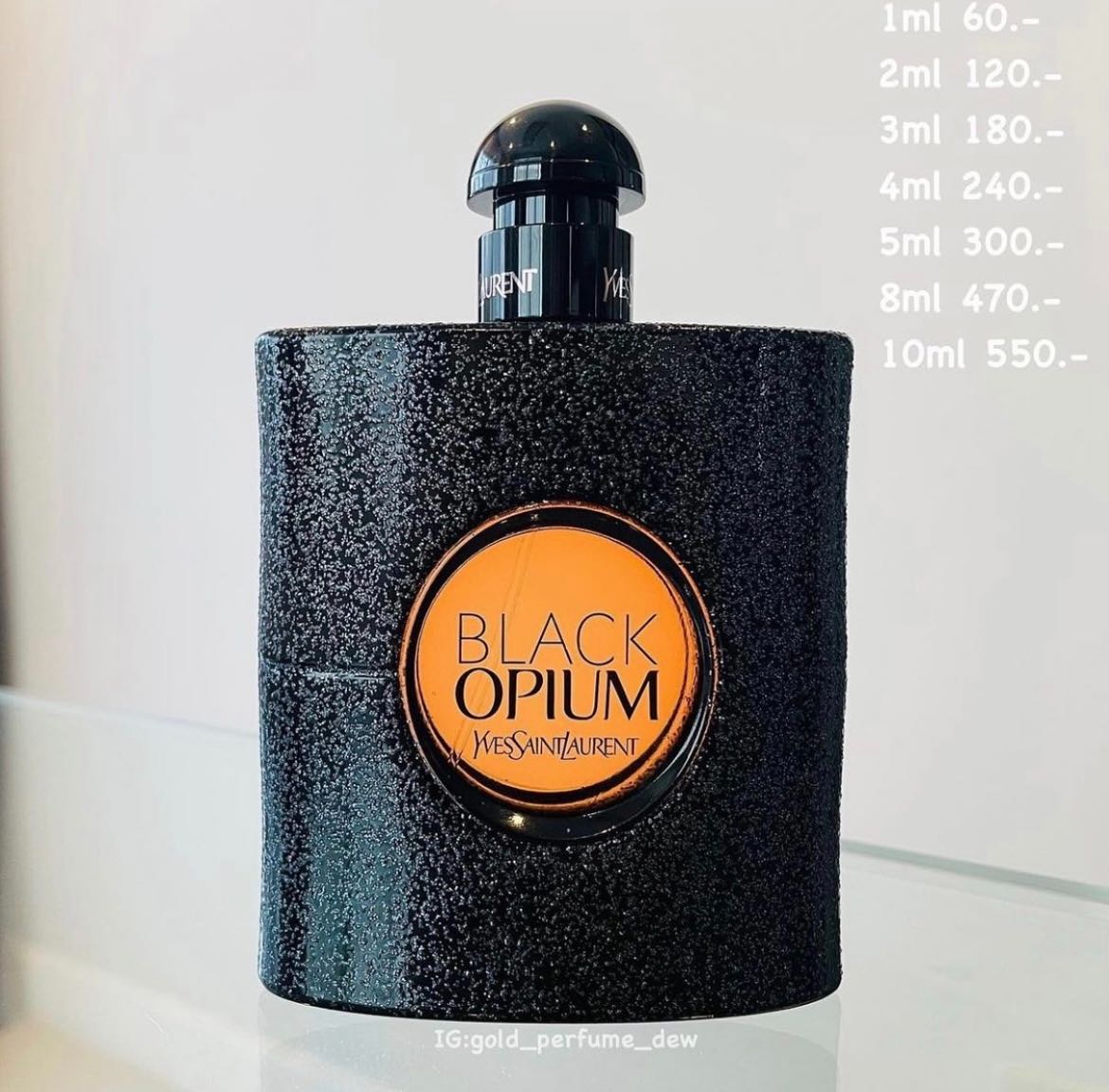 YSL Black 0pium EDP