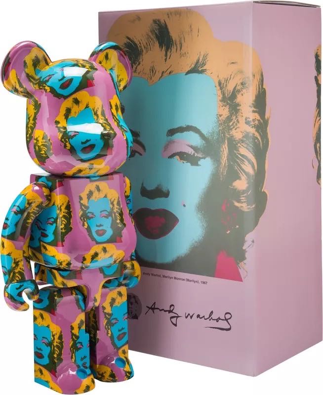 Bearbrick Andy Warhol Marilyn Monroe #2 1000%