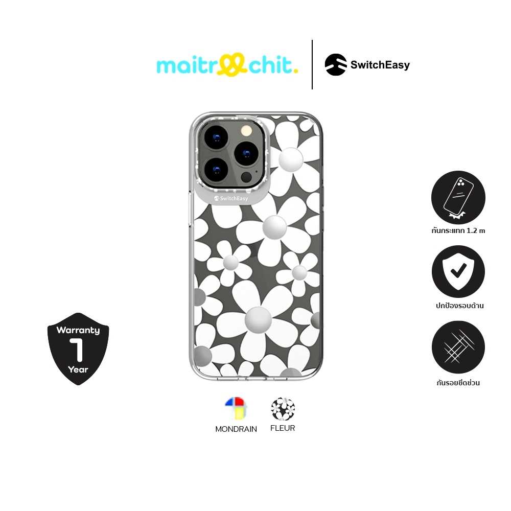 SwitchEasy รุ่น Artist Double In-Mold Decoration เคสสำหรับ iPhone 12 mini/ 12/ 12Pro/ 12Pro max