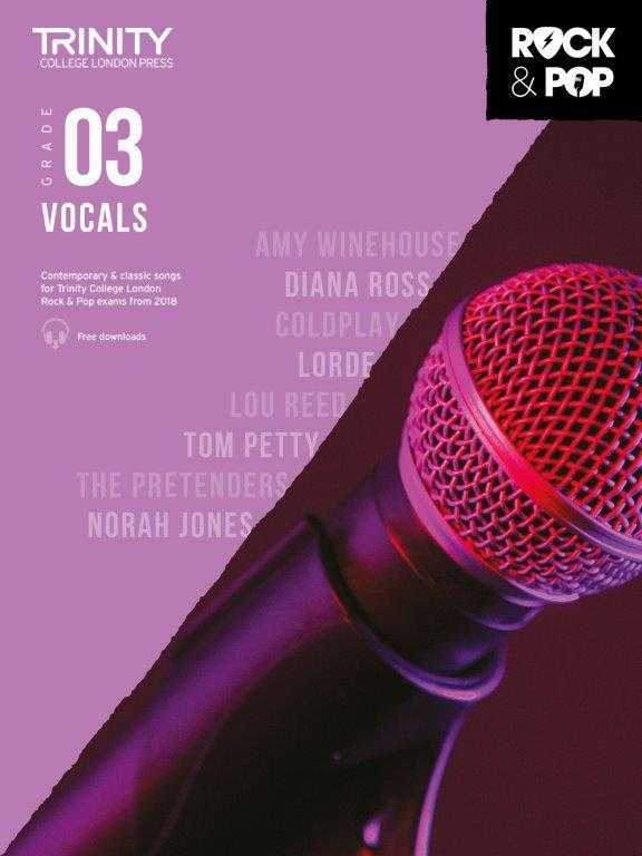 Rock&Pop 2018 Vocals Grade 3