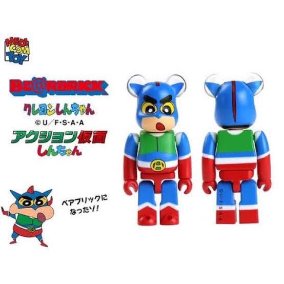 Bearbrick Action Masked Shin-chan 400%