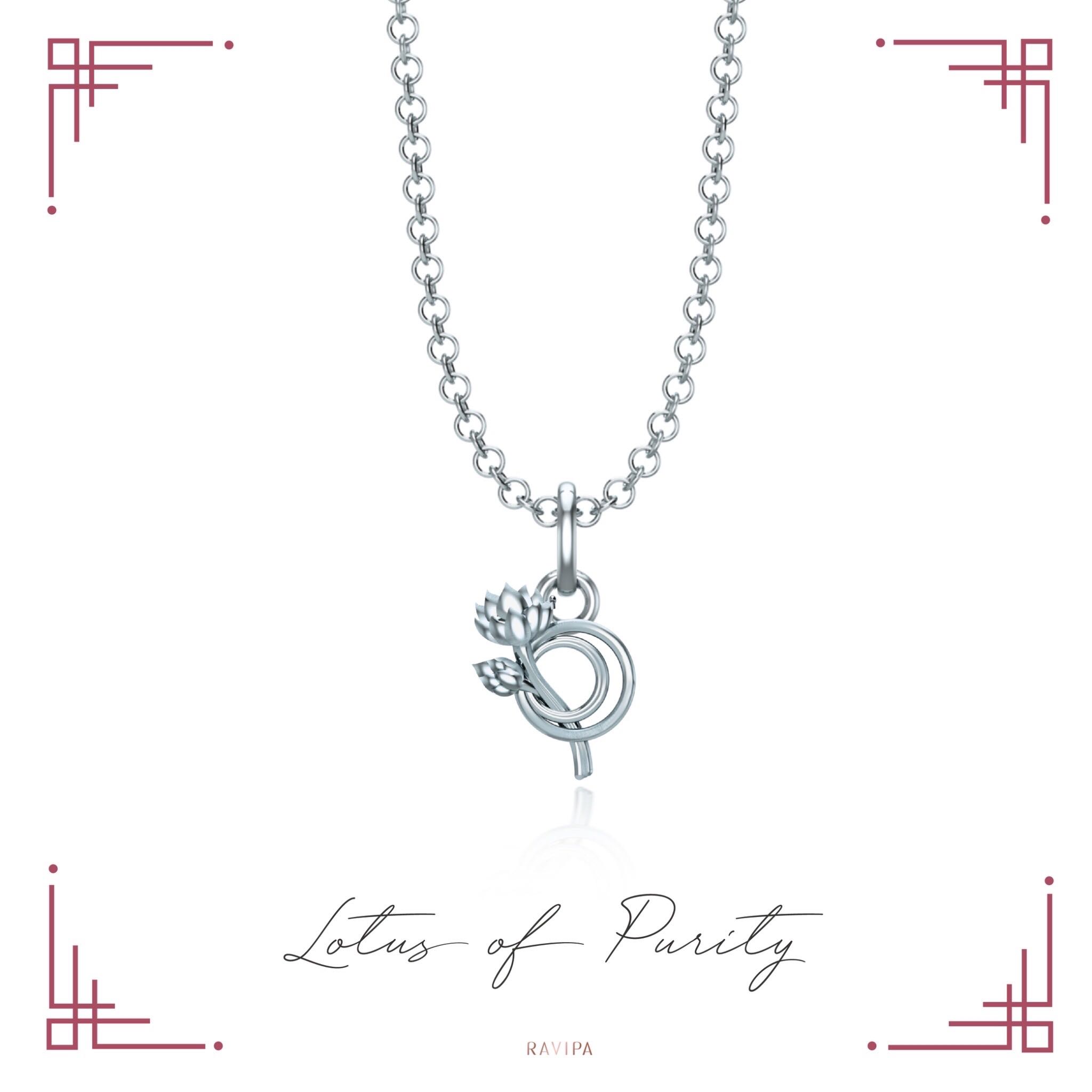 เจ้าแม่กวนอิม - Lotus of Purity Necklace