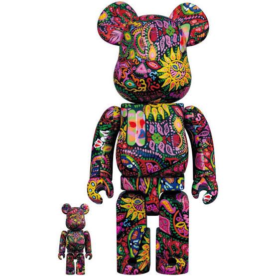  Bearbrick Psychedelie Paisley 400/100