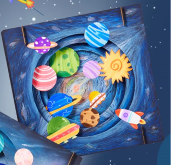 ของเล่น DIY ชุดอวกาศ-space diy - ของเล่นประดิษฐ์ อวกาศ 3D