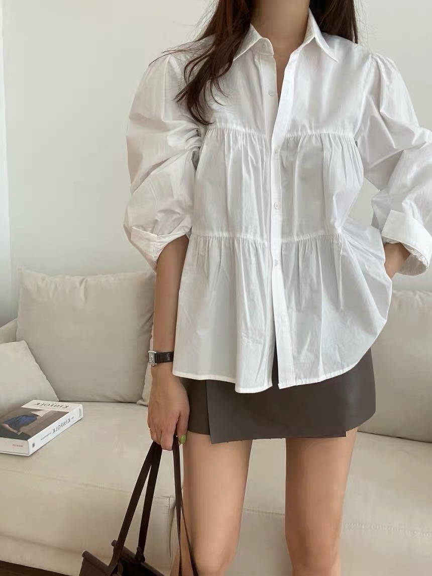 Edgy stitch easy shirt