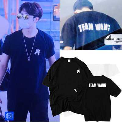 เสื้อยืด TEAMWANG JACKSON GOT7 แฟนเมด