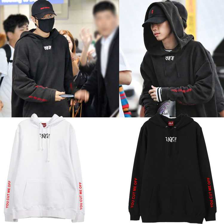 เสื้อฮู้ดแบบ MARK GOT7 และ มินโฮ สนามบิน แฟนเมด