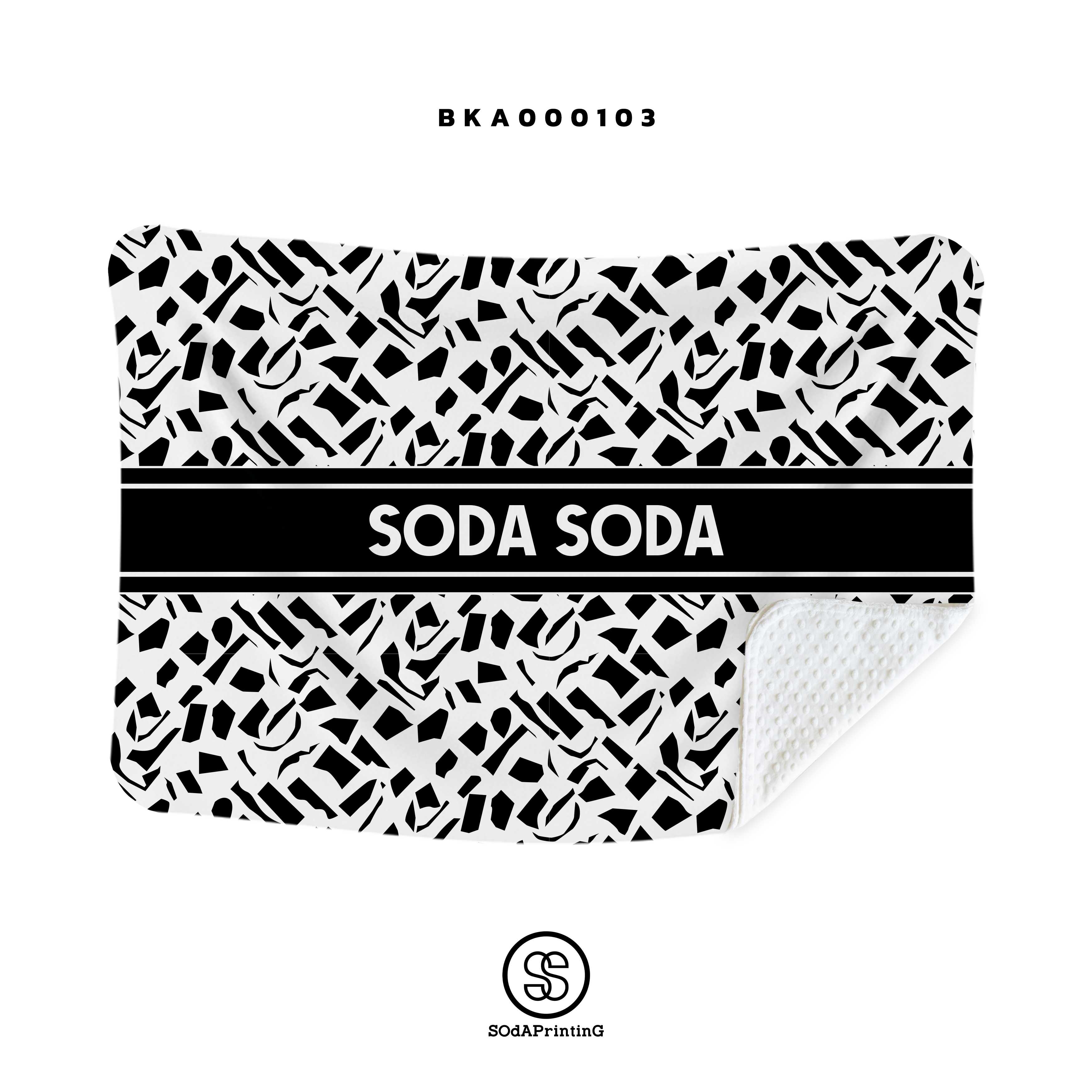 ผ้าห่ม ใส่ชื่อได้ Art1 รหัส BKA00103 #SOdAblanket #SOdAhome