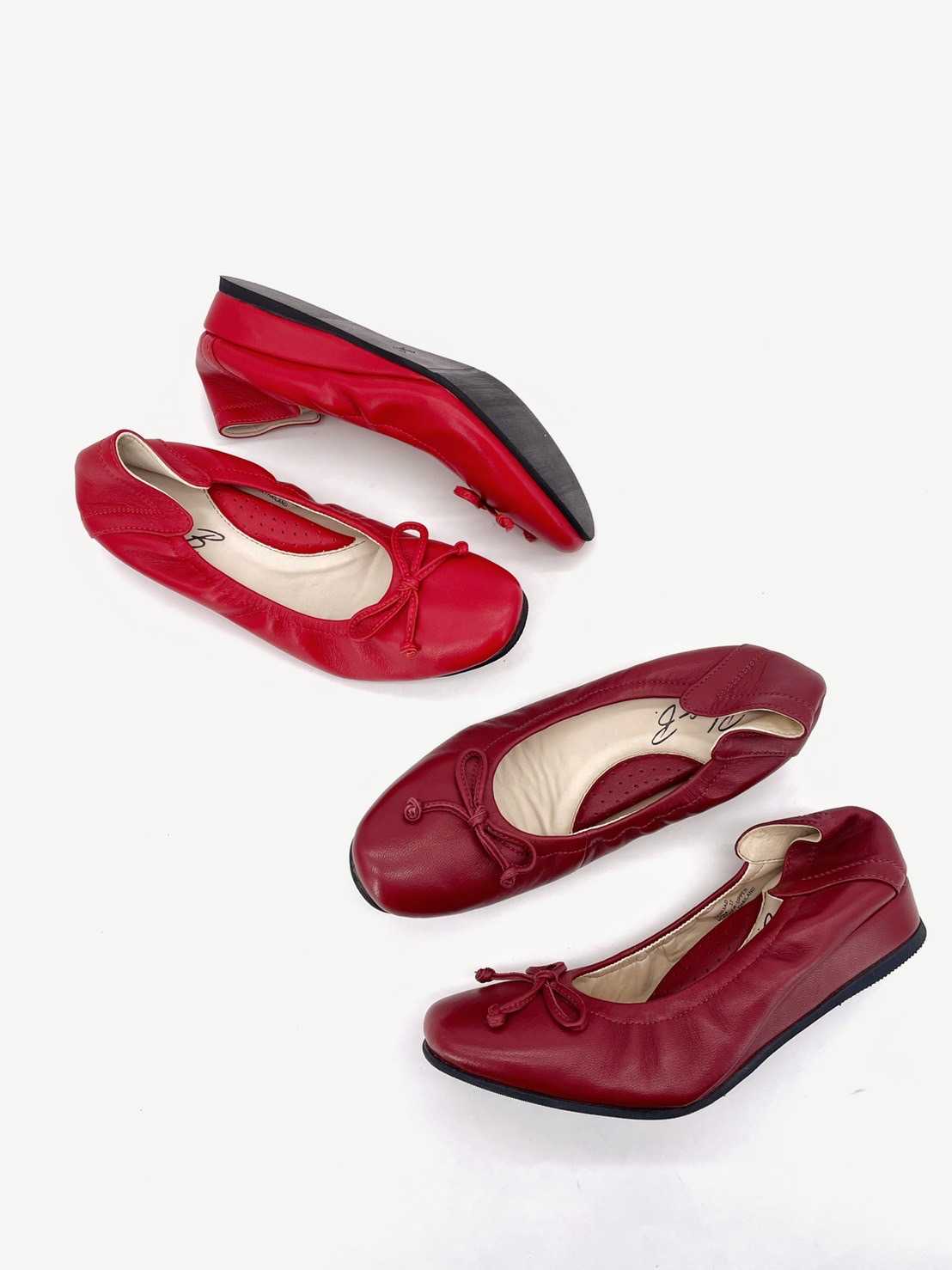 [พร้อมส่ง]EMMA in Maroon & Rose Red