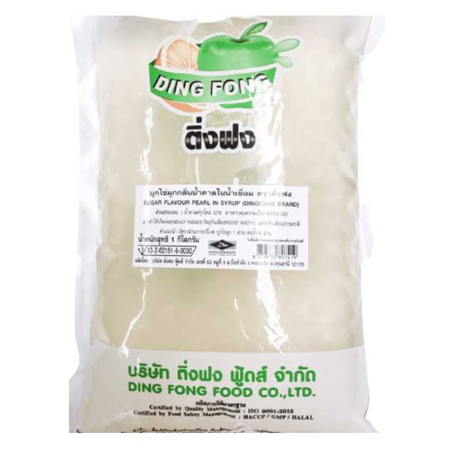 บุกไข่มุกกลิ่นน้ำตาล ตรา ติ่งฟง