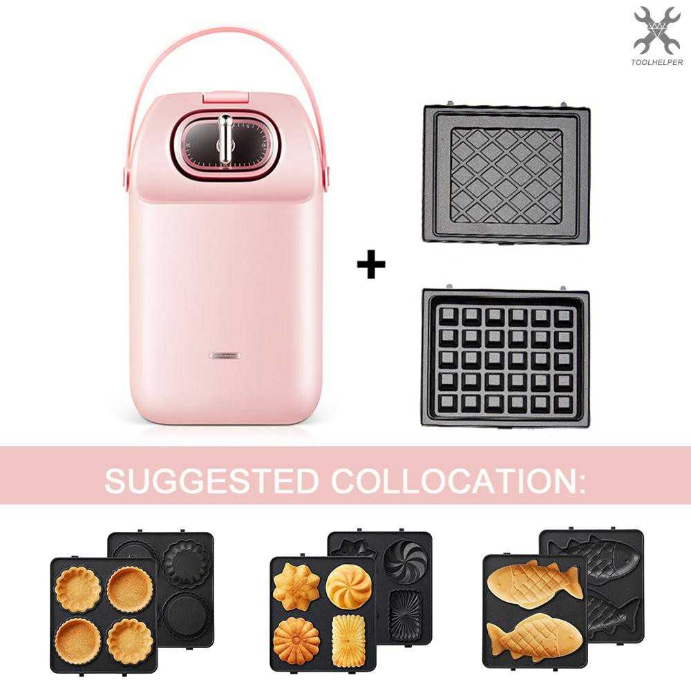 My little box Club เครื่องทำวาฟเฟิล 14X14 ซม. พร้อมแม่พิมพ์