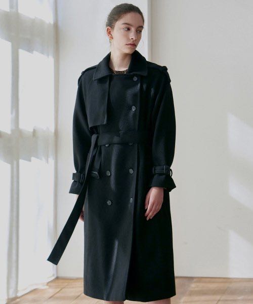 (พร้อมส่ง) Nick & Nicole — coat black