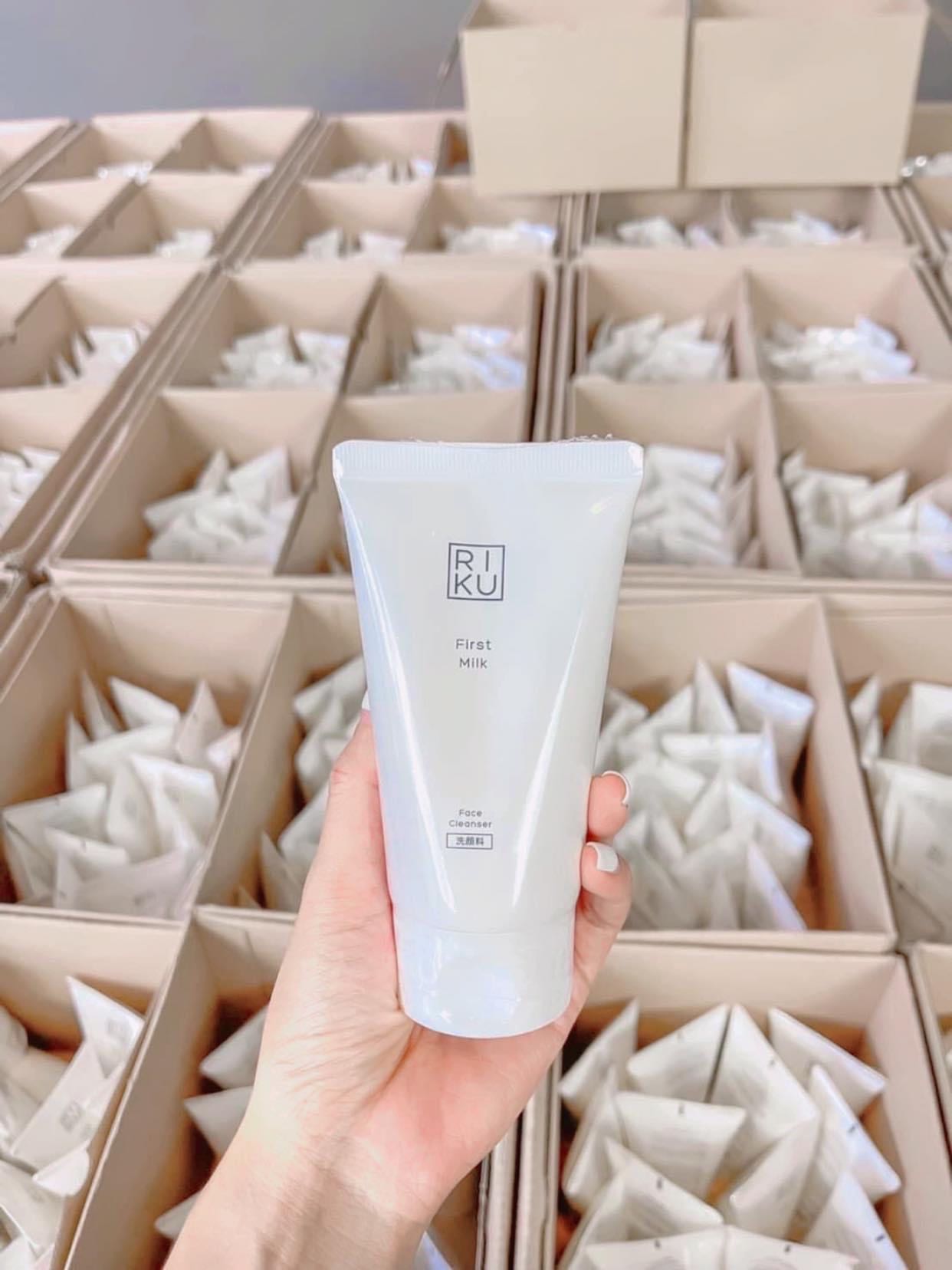 โฟมนมริคุเกาหลี RIKU🇰🇷 ลดสิว ลดความมันผิวใส โฟมนมเกาหลี