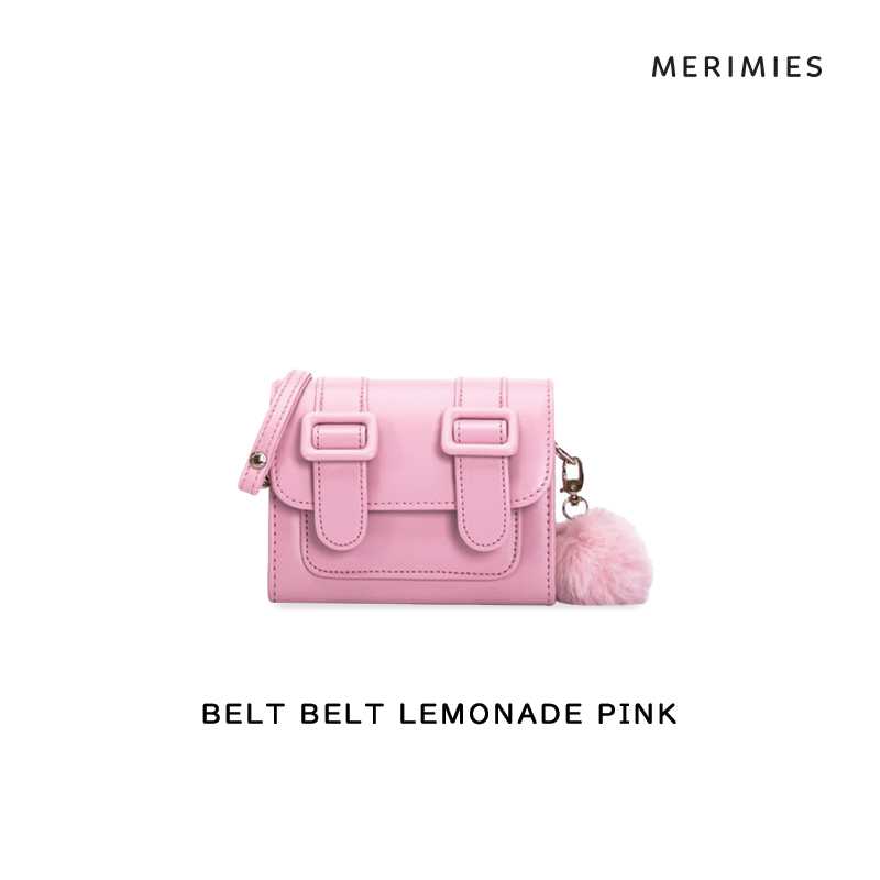 BB008-Belt Belt (Mini Size)-Pink Lemonade