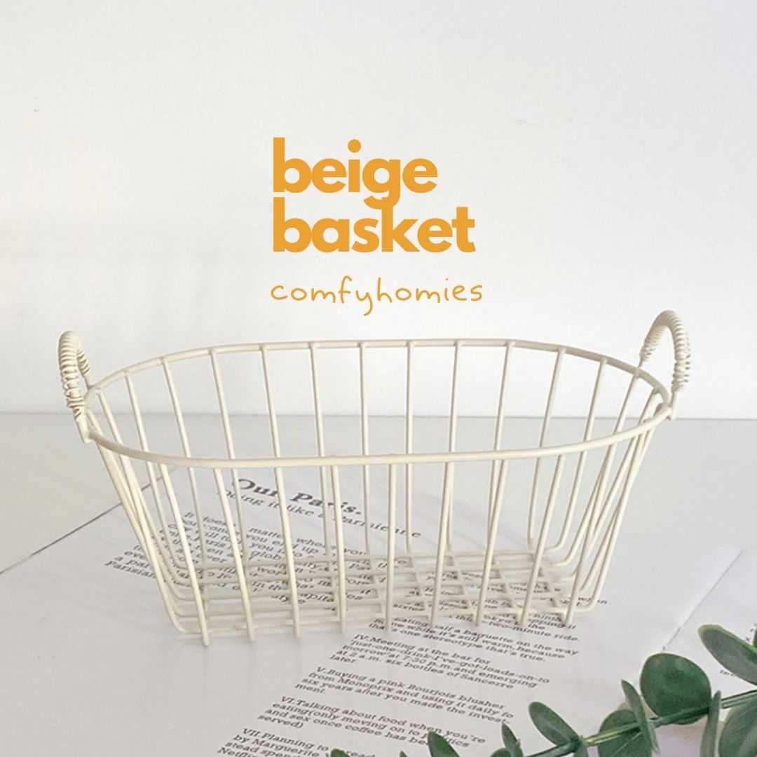 BEIGE BASKET