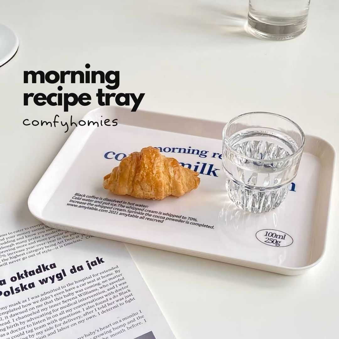 MORNING RECIPE TRAY/พร้อมส่ง/