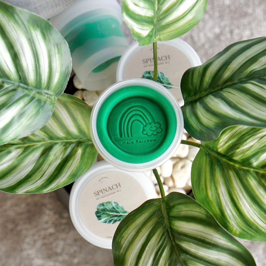 แป้งโด สี Spinach เขียวเข้ม