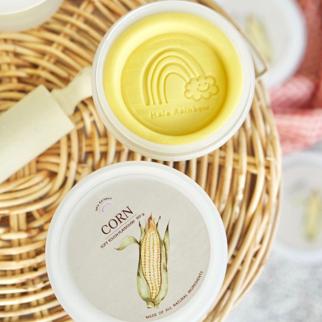 แป้งโด  สี Corn เหลือง