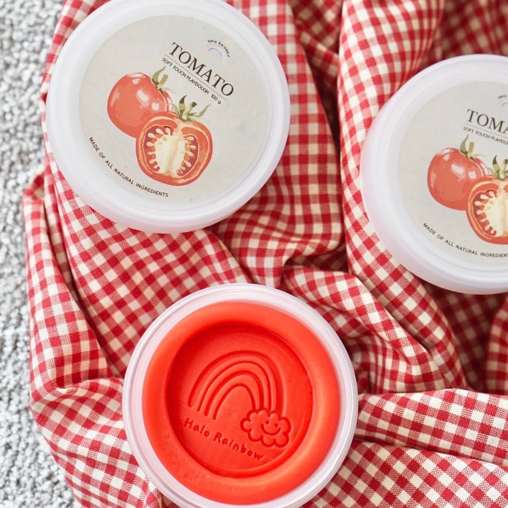 แป้งโด สี Tomato แดง