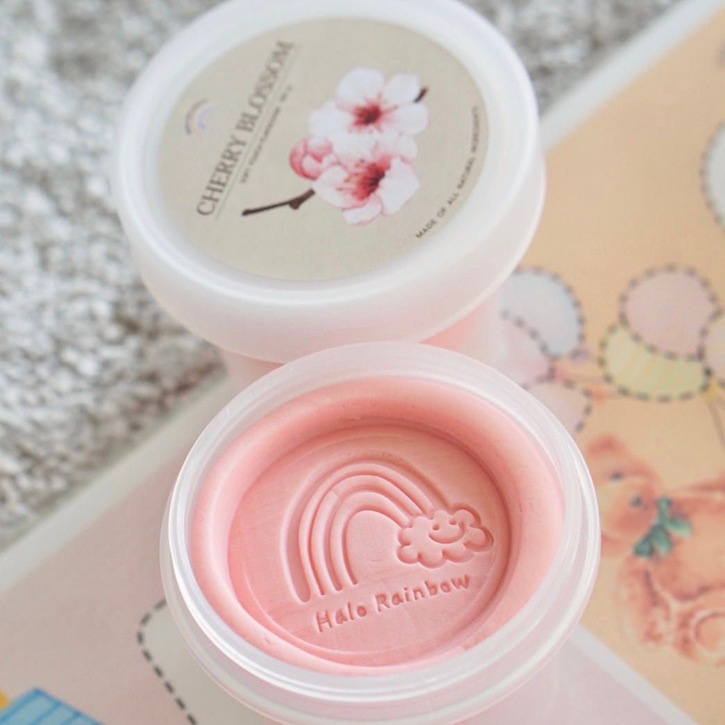 แป้งโด สี CherryBlossom ชมพู