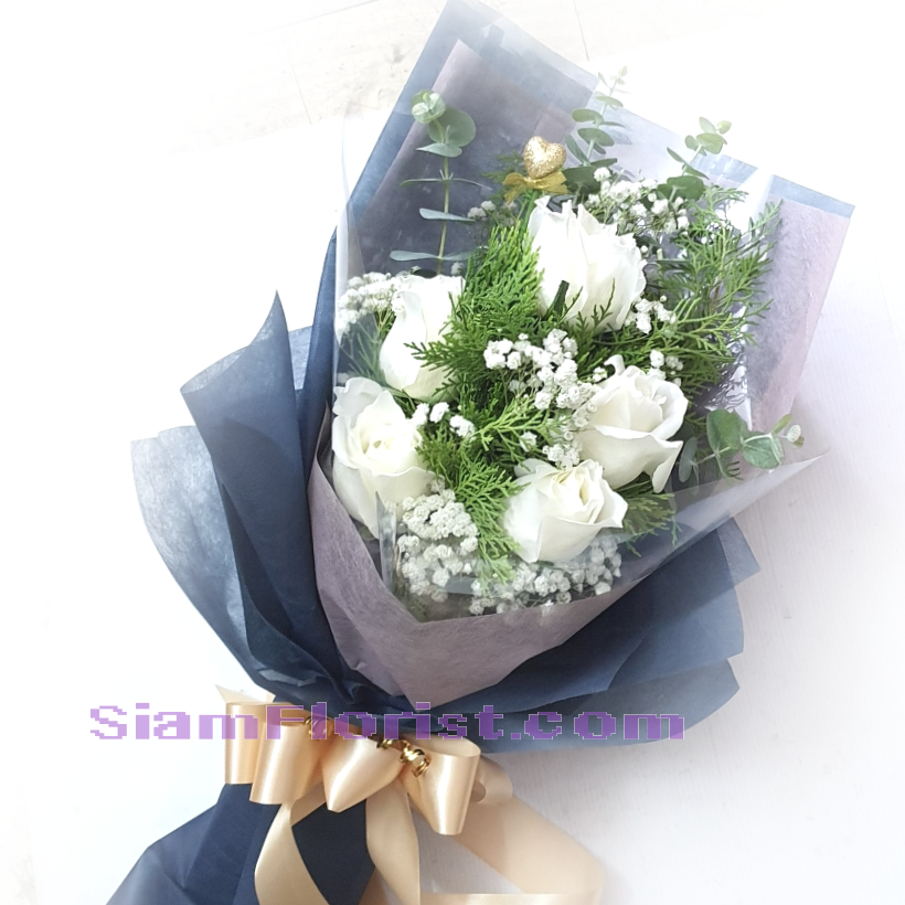 01848RO ช่อดอกกุหลาบ Bouquet of Roses