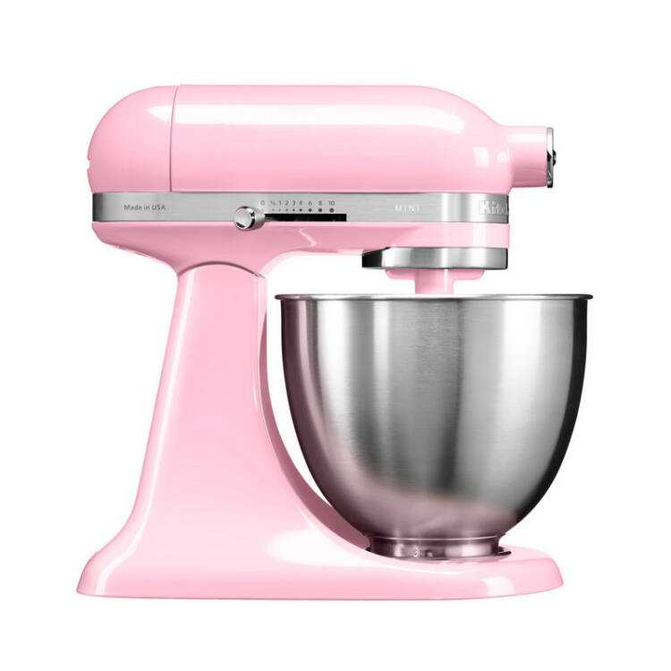 Artisan เครื่องผสมอาหาร KitchenAid รุ่น 5KSM3311XEGU Mini Pink 220V /3.3 ลิตร, (เครื่องใหม่)